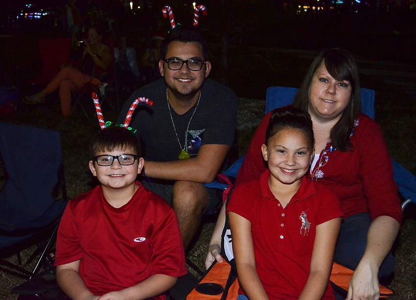 Grant and Kim Calero-Watson with Cristian and Natalie