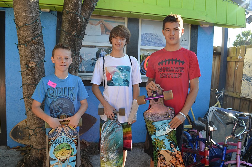 Sean and Kevin MacFarlane with Erik Hvideberg