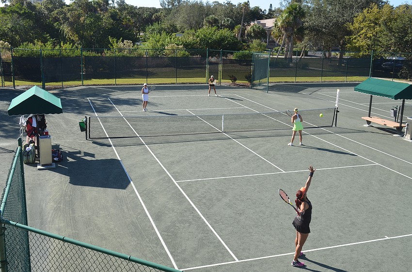 Division One women finalists play.