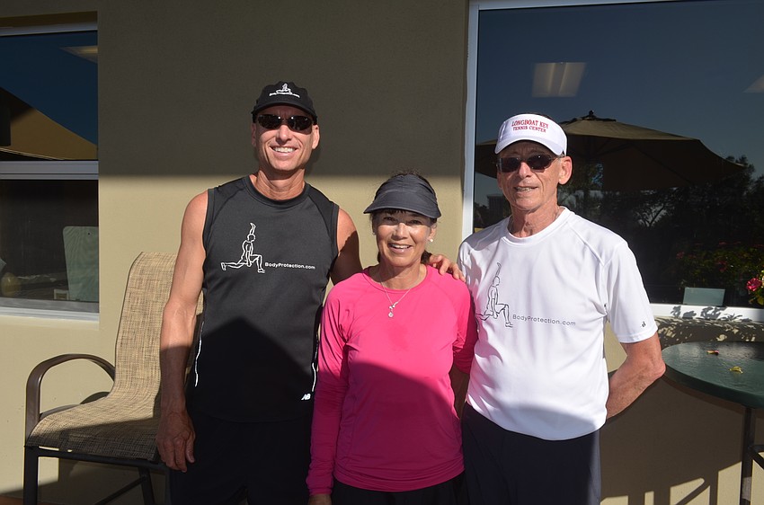 David O’Meara with Ann and Jerry Zaltman