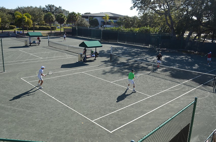 Division Two finalists compete.