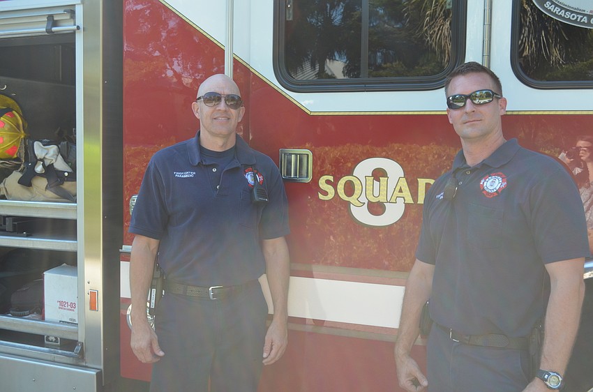Sam Ritch and Paul Zaller, of Sarasota County Squad Eight