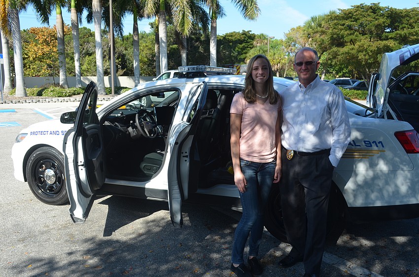 Danielle and Detective and Sergeant Bourque