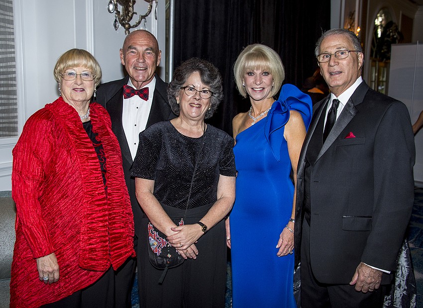 Peg and Ken Abt with Andria Bilan, Debbie and Larry Haspel