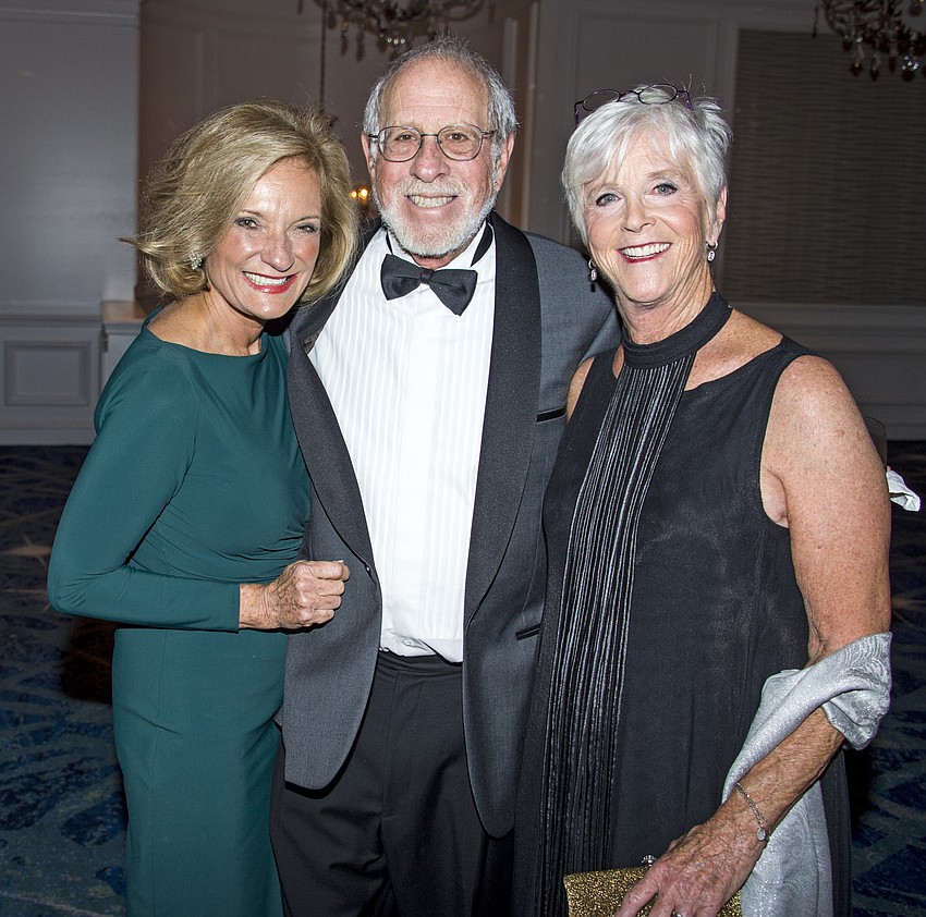 Barbara Zdravecky with Rich and Clare Segall