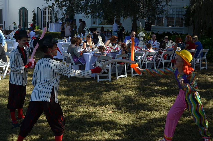 Children cast members got in on the fun at the Marie Selby Botanical Gardens to celebrate all things ballet and 