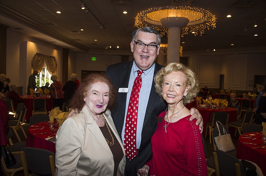 Edie Winston, Jim Roque and Barbara Staton