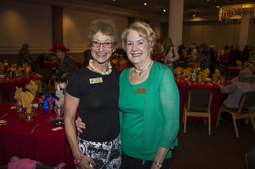 Donna D'Agustino and June Planck