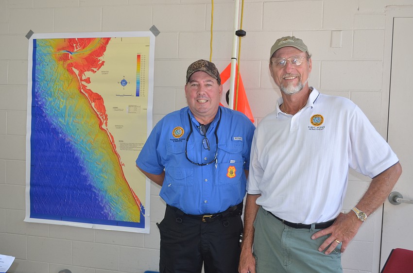 Tony Sapuppo and James Linkogle, of Planning and Zoning