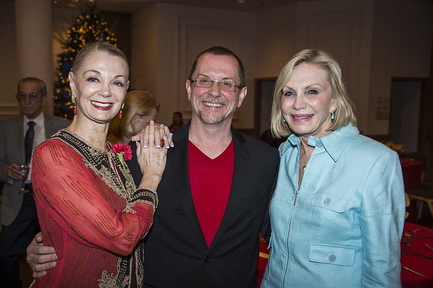Jean Weiner-Goldstein, Iain Webb and Hillary Steele
