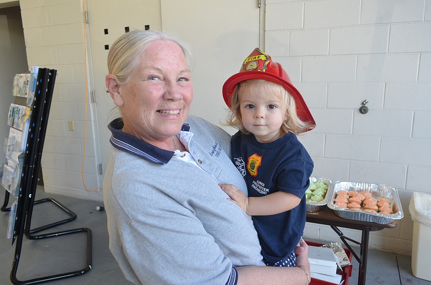 Assistant to Fire Chief Anne Lathrop and Nora Green, 1