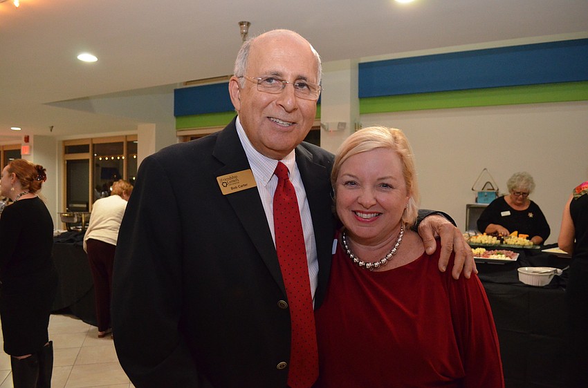 Friendship Centers President and CEO Bob Carter and Erin McLeod, senior vice president. McLeod was tapped as the incoming president and CEO starting Jan. 1.