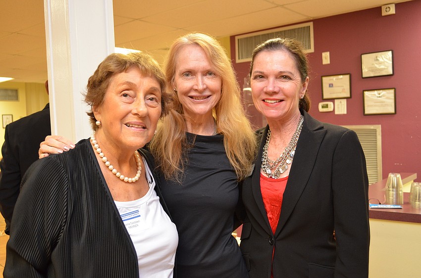 Connie Goldstein, Jo Anne DeVries and Nancy Feehan