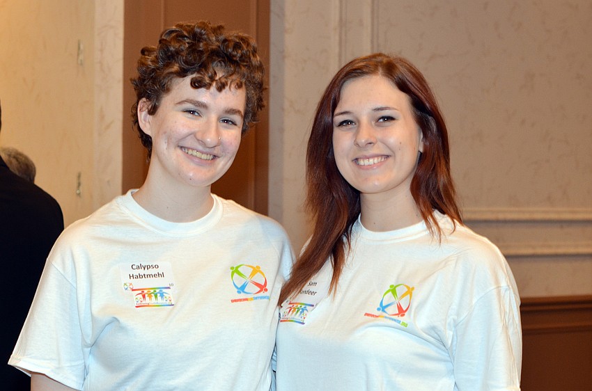 Calypso Habermehl and Sam Fonder