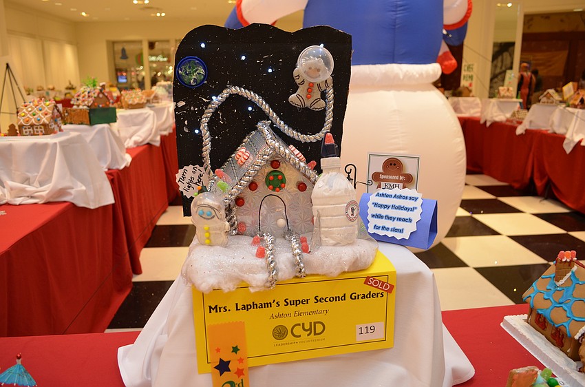 Leah Lapham's second grade class at Ashton Elementary School tied for third place in the elementary school category.