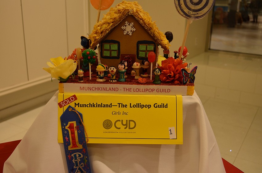 The Girls Inc. Munchkinland entry won first place in the elementary school category.