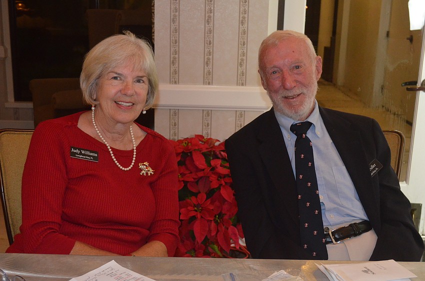 Judy Williams and Chuck Fuller