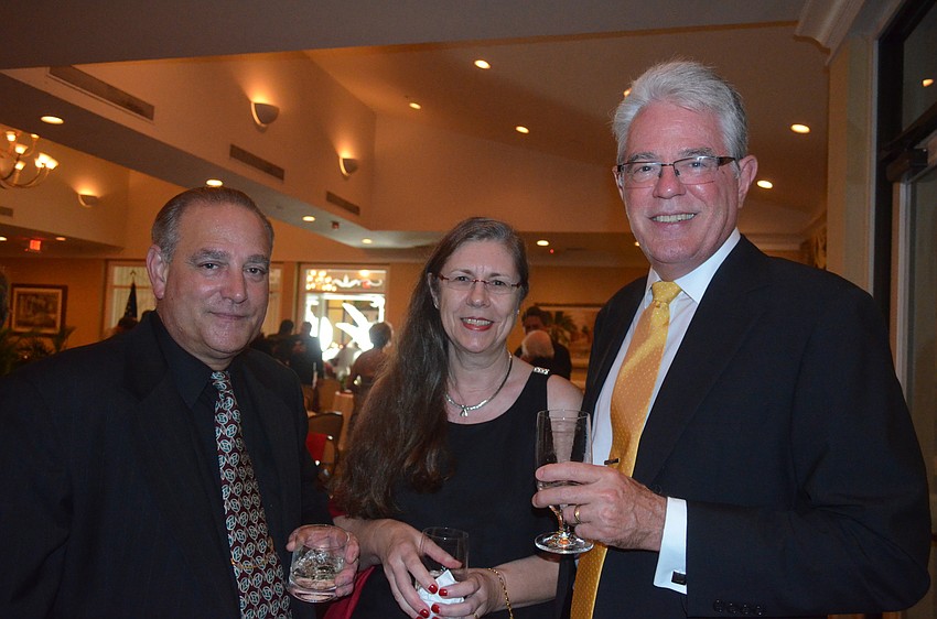 Dean Roussinos and Bettina and Rick Mohrman