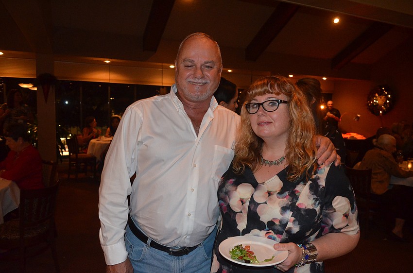 Dan O’Neil and Marcea Flowers, of Wyland Galleries