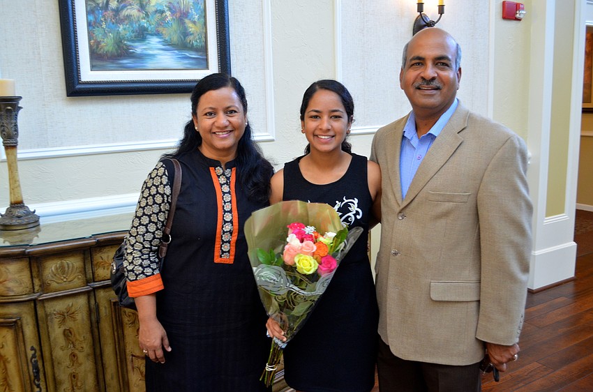 Reema, Nuper and Raj Muther show support for local women who make a difference.