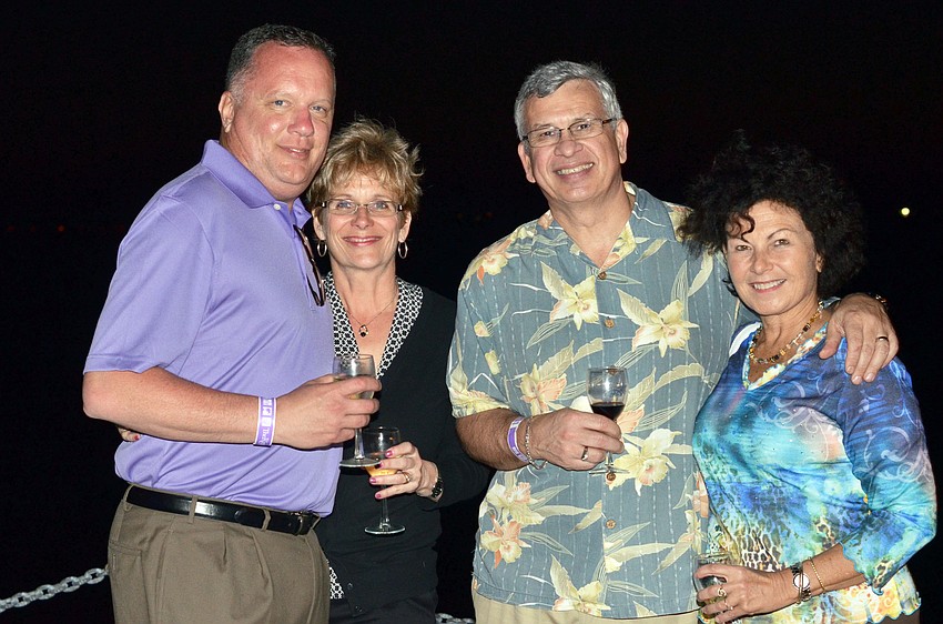 Jeff and Diane Macedonia with Rob and Cindy Potter