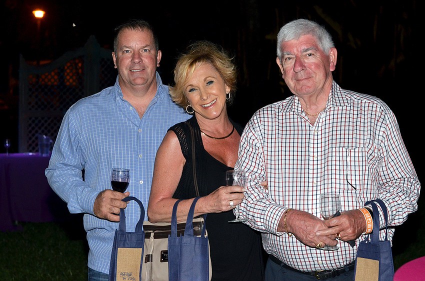 Mark Reeves, Lucinda Young and Tony Reeves