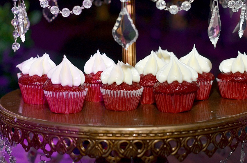 Guests enjoyed cupcakes by The Cake Zone in the France location.