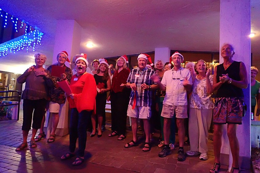 Carolers at Whispering Sands