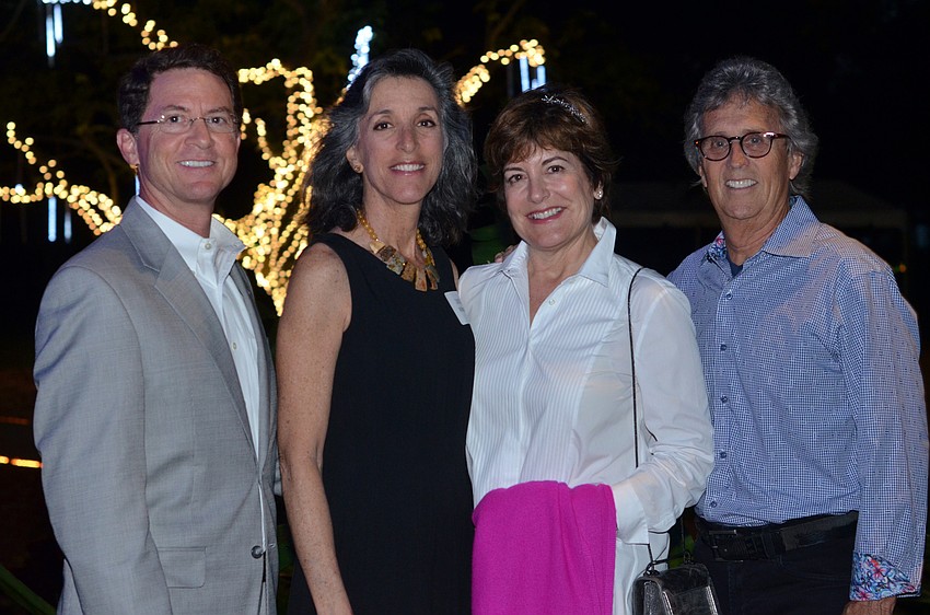 Brad and Jane Robbins with Cathy Layton and Pete Russell