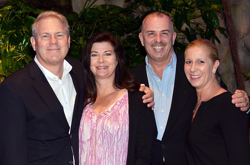 David and Denise Leaser, Terrance Leaser and Tre Michel