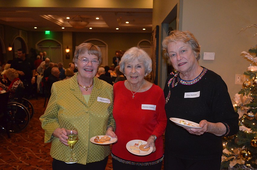 Judy Bremer, Charlene Orletski and Ellen Hummel