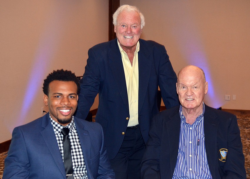 Sam Brown, Paul Bowman and Ron Morris