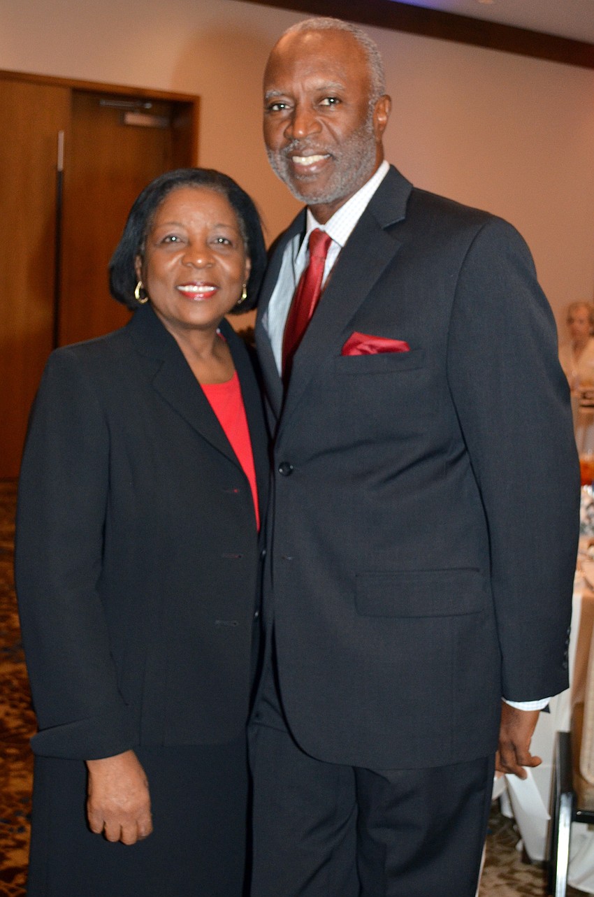 Cynthia Howard and Dr. Louis Robison