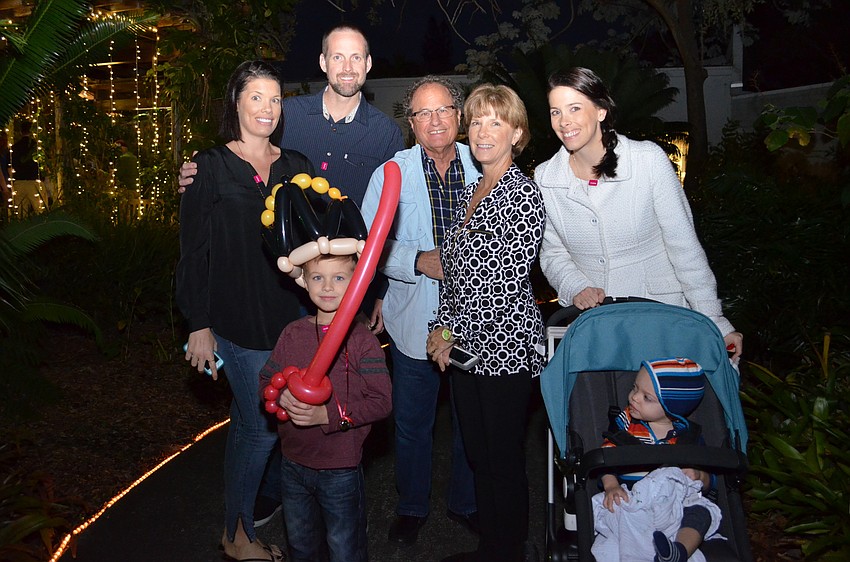 Denise, Jeff and Ryland Howell with Gary and Amy Fryrear, Ashley and Nash Wallace.