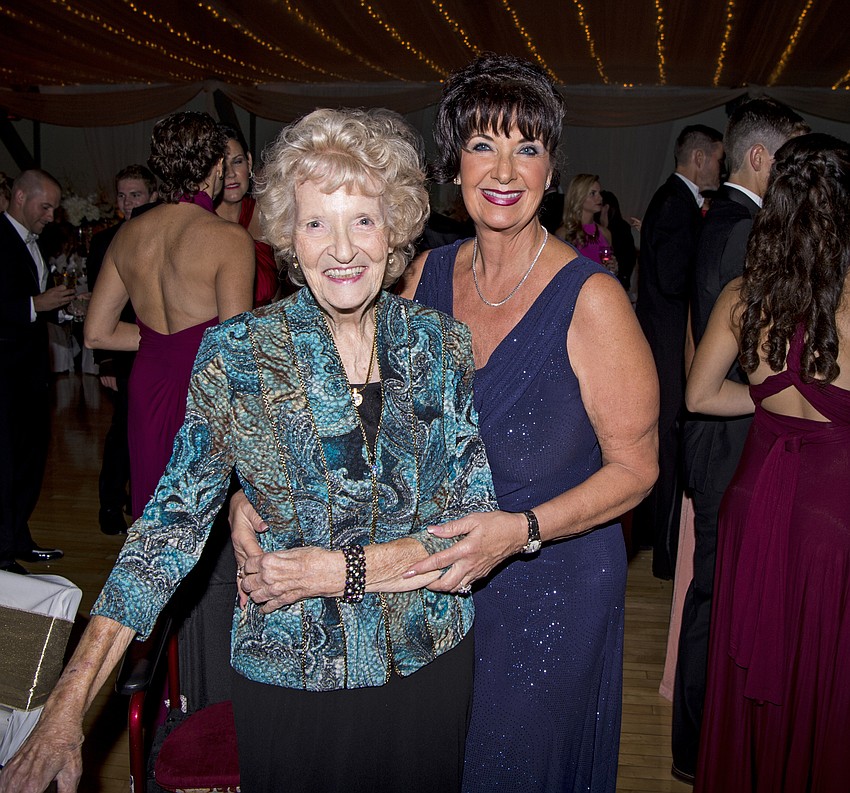 Bertha Gabriel and Kathleen Fisher