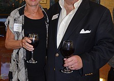 Annick Burnett and Irwin Davis