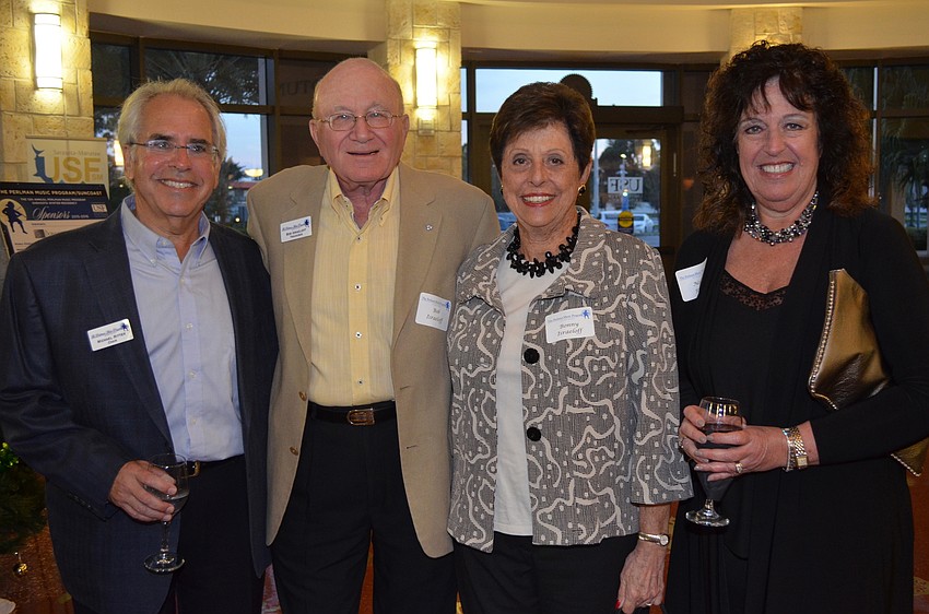 Michael Ritter, Bob and Bonny Isrealoff and Nadia Ritter