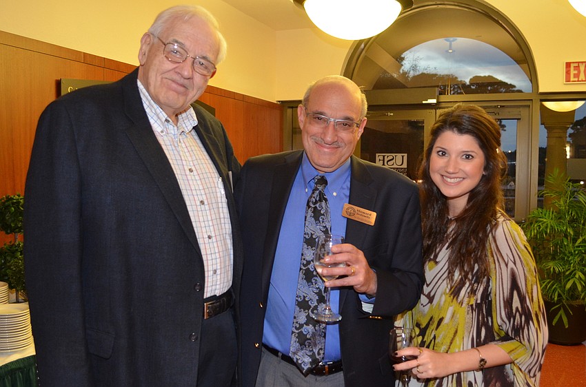 Barry Bakal with Howard and Janna Tevlowitz