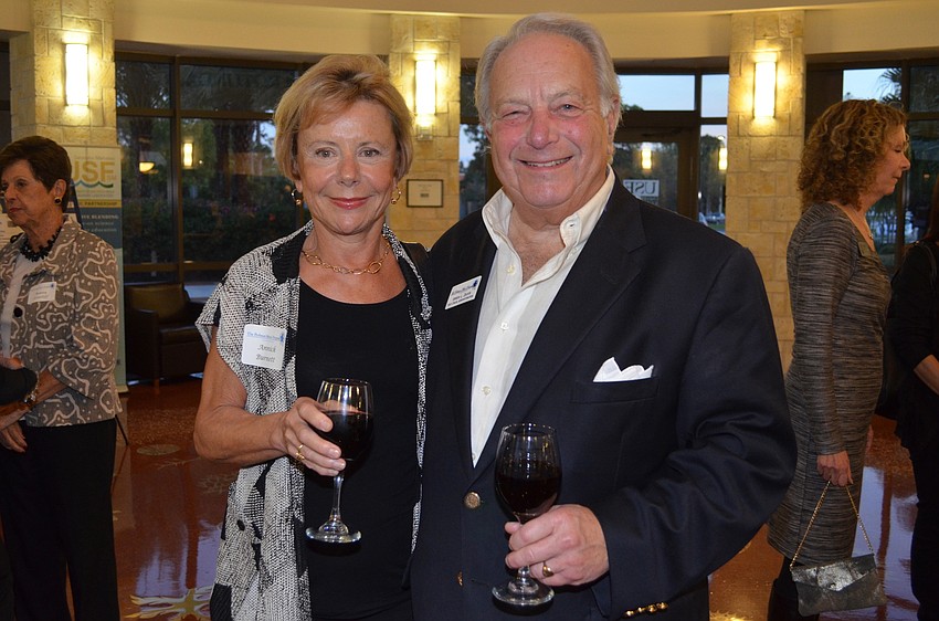 Annick Burnett and Irwin Davis