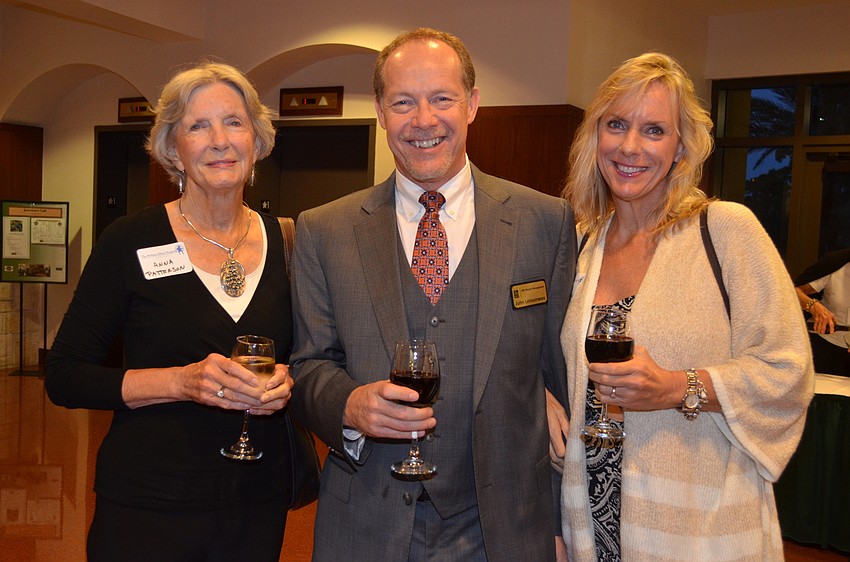 Anna Patterson, John Letourneau and Tillie Patterson