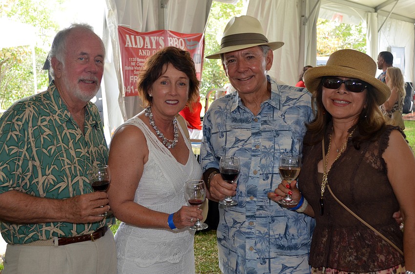 Ross and Vicki Elsberry with Joe and Nelly Hervey