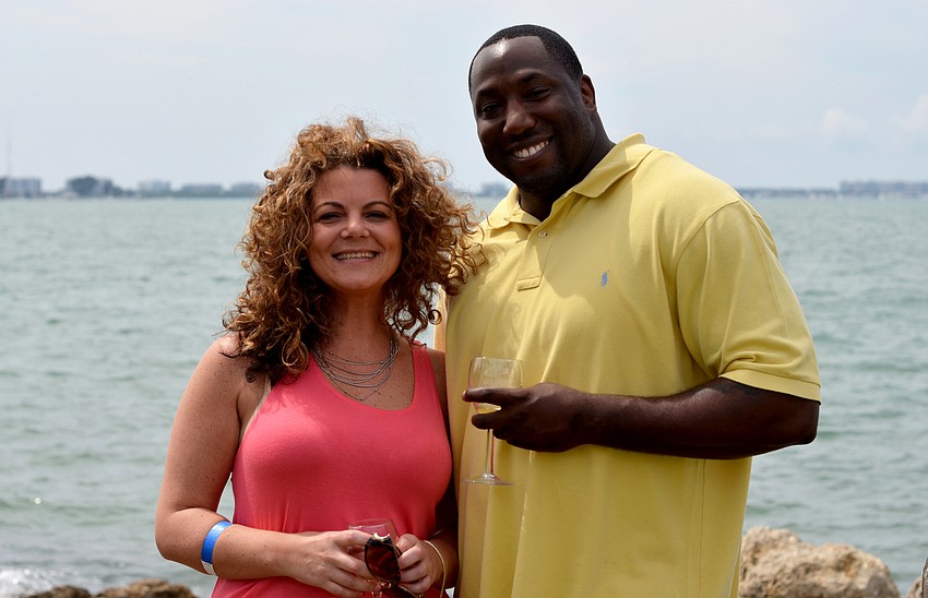 Christine Galan and Elton Doe