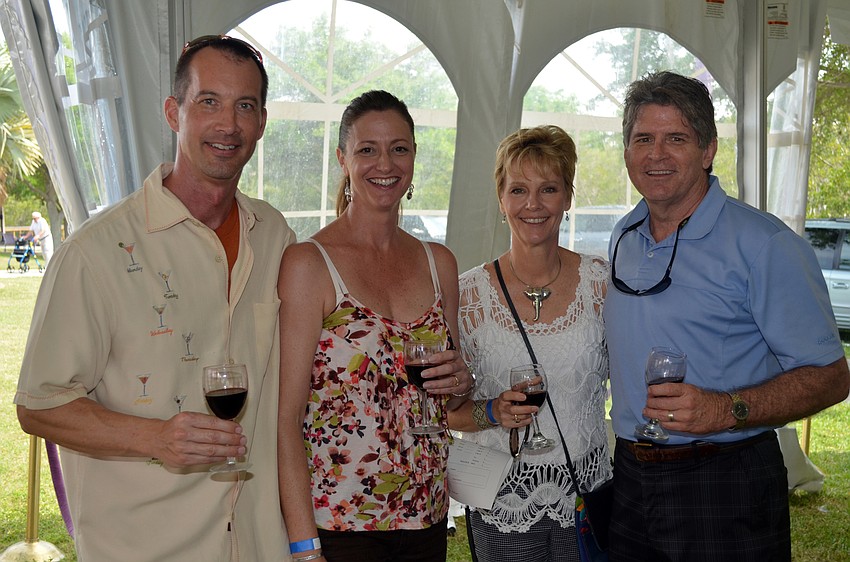 Craig and Angela Van Nortwick with Connie and Rob Nall