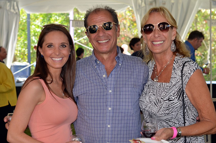 Jessica Fuesy with Paul and Sherlie Bente