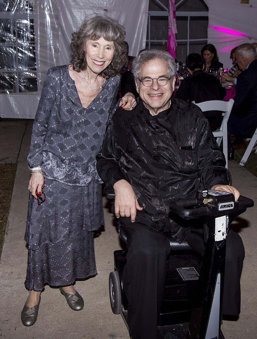 Toby and Itzhak Perlman