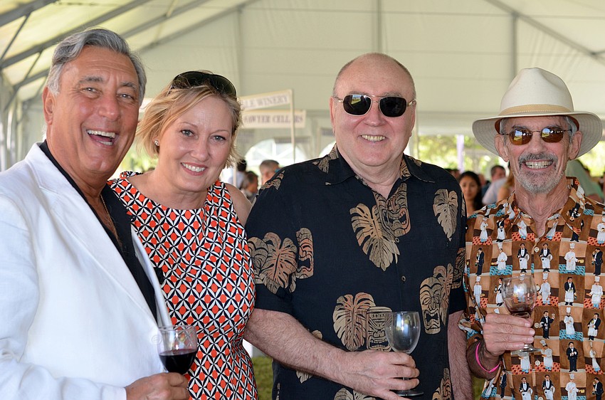 Andrew Vac, Jodi and Tom Rasmussen and Bob White