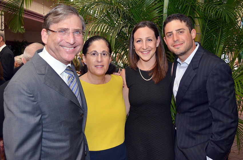 Randy and Lori Benderson with Rachel Berkun and Evan Benderson