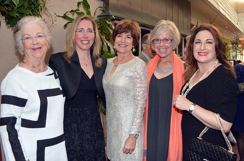 Isabel Norton, Jennifer Rominiecki, Cathy Layton, Roxie Jerde and Terri Najmolhoda