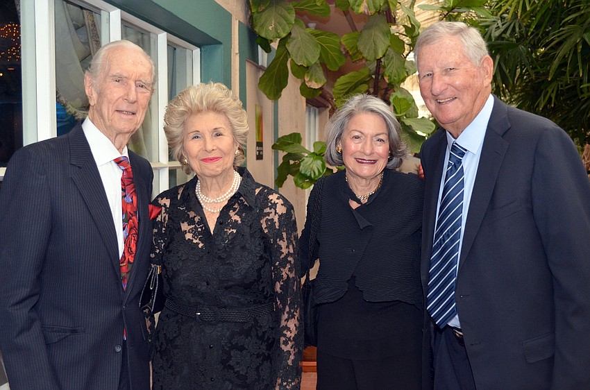 Mort and Carol Siegler with Mary Lou and Ed Winnick