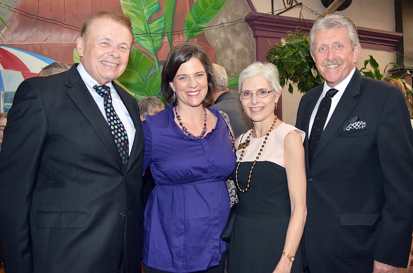 Larry Thompson, Kameron Hodges, Sandra Stone and Phil King